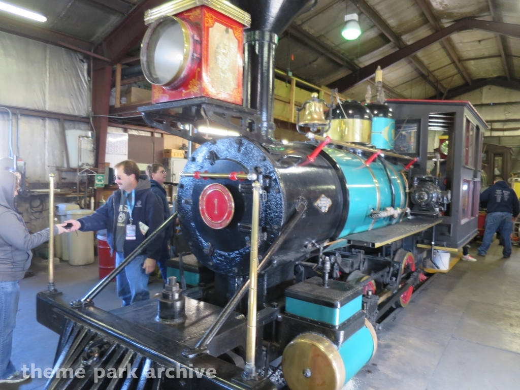 CP & LE Railroad at Cedar Point