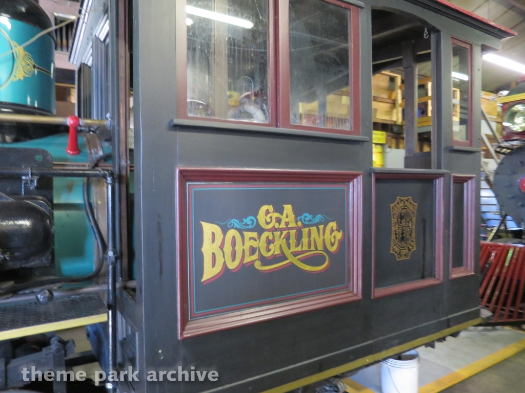 CP & LE Railroad at Cedar Point