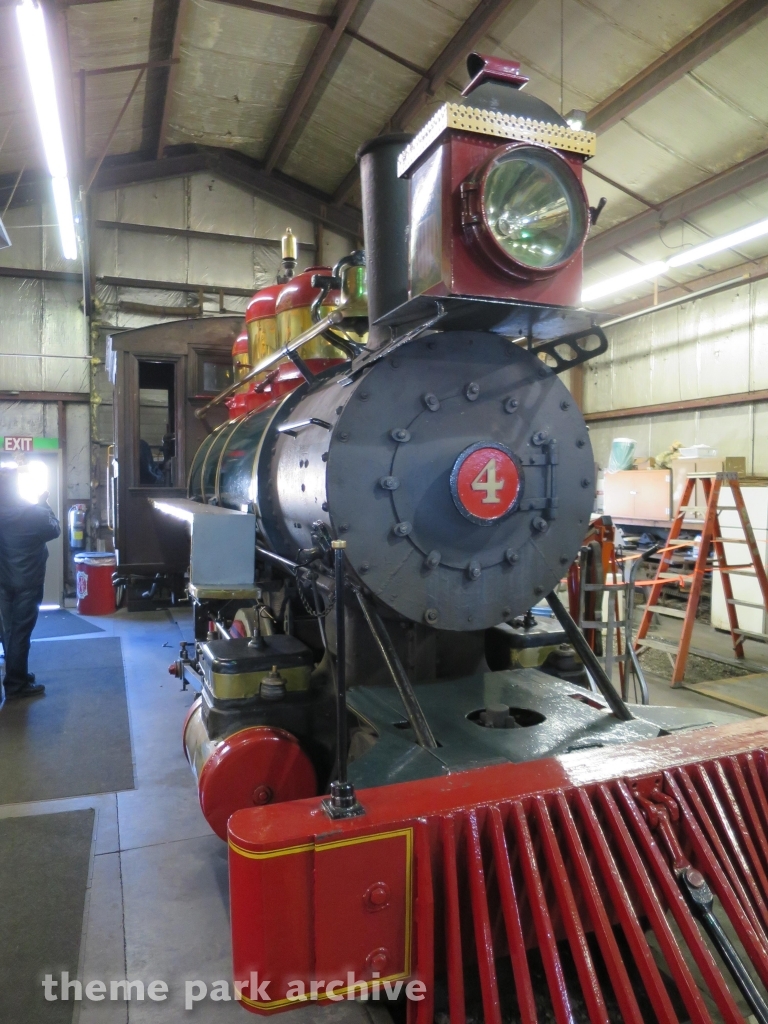 CP & LE Railroad at Cedar Point