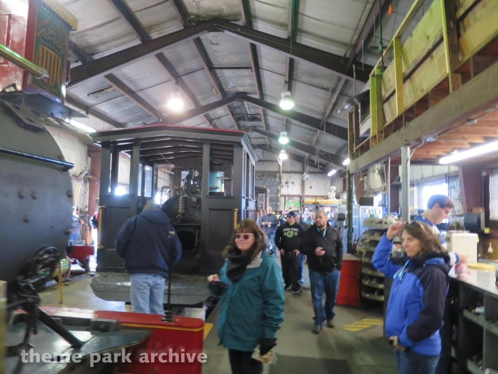 CP & LE Railroad at Cedar Point
