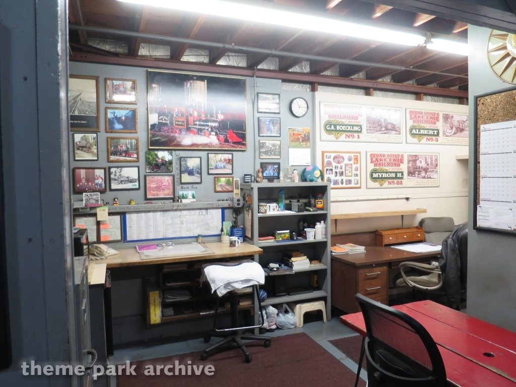 CP & LE Railroad at Cedar Point