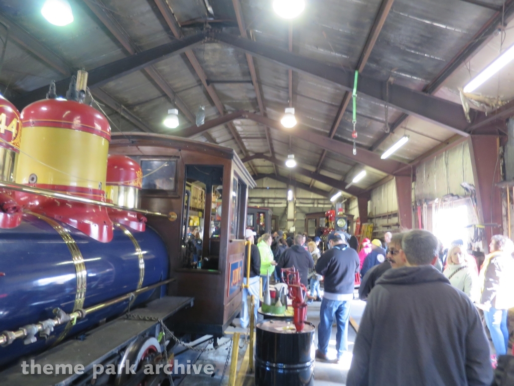 CP & LE Railroad at Cedar Point