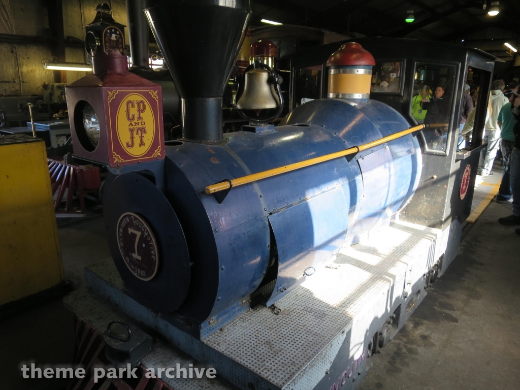 CP & LE Railroad at Cedar Point