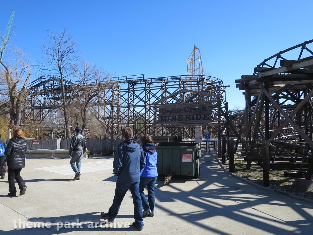 Cedar Creek Mine Ride at Cedar Point
