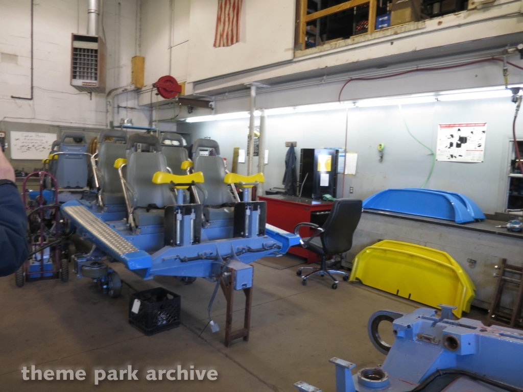 Maintenance Building at Cedar Point