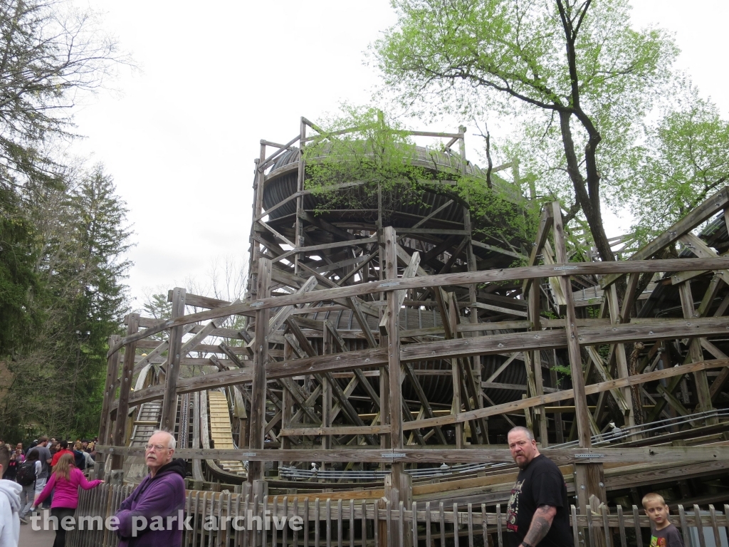 Flying Turns at Knoebels Amusement Resort