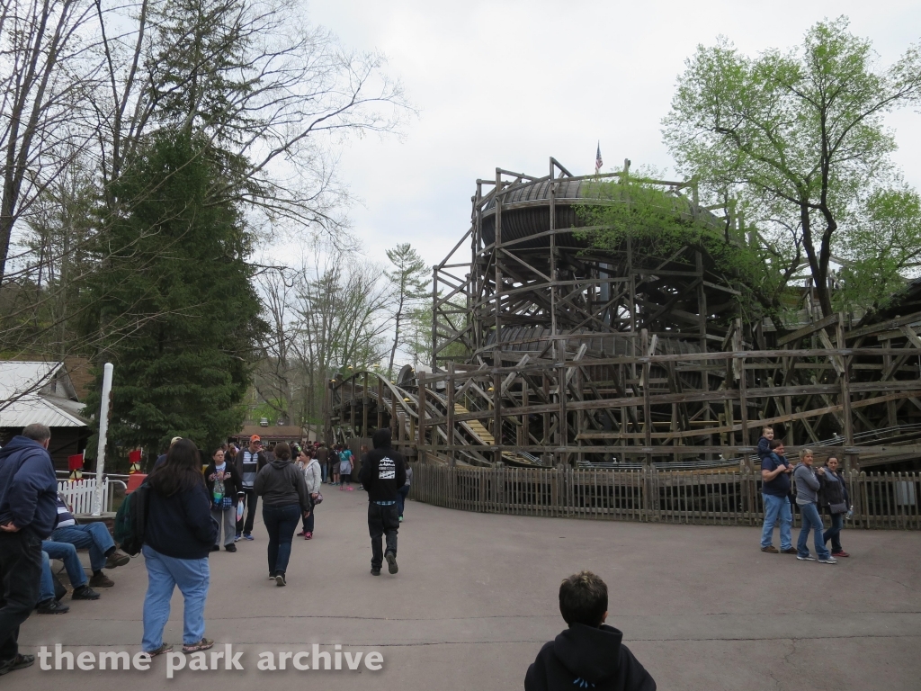 Flying Turns at Knoebels Amusement Resort