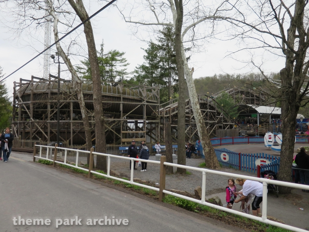 Flying Turns at Knoebels Amusement Resort