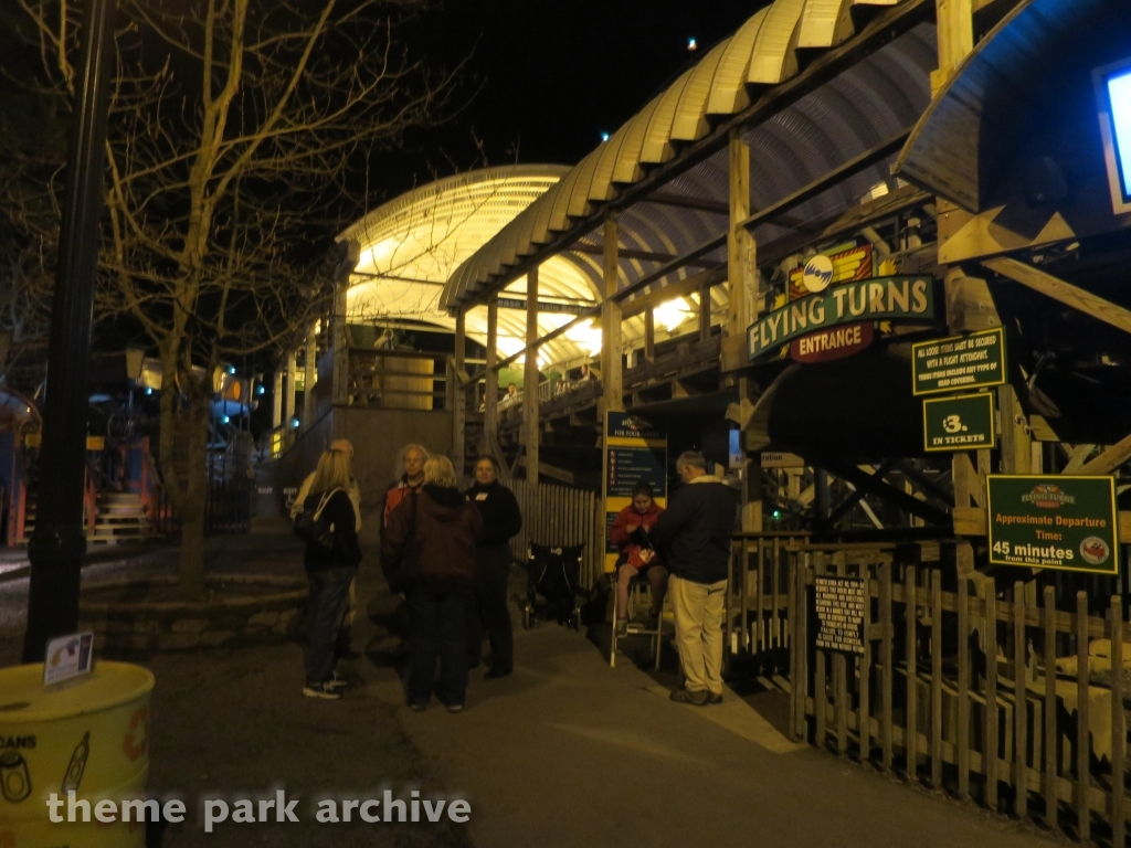 Flying Turns at Knoebels Amusement Resort