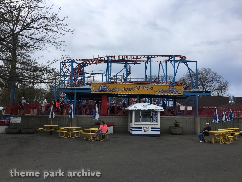 Steel Dragon at Waldameer Park