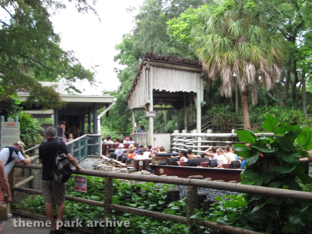 Stanley Falls Flume at Busch Gardens Tampa