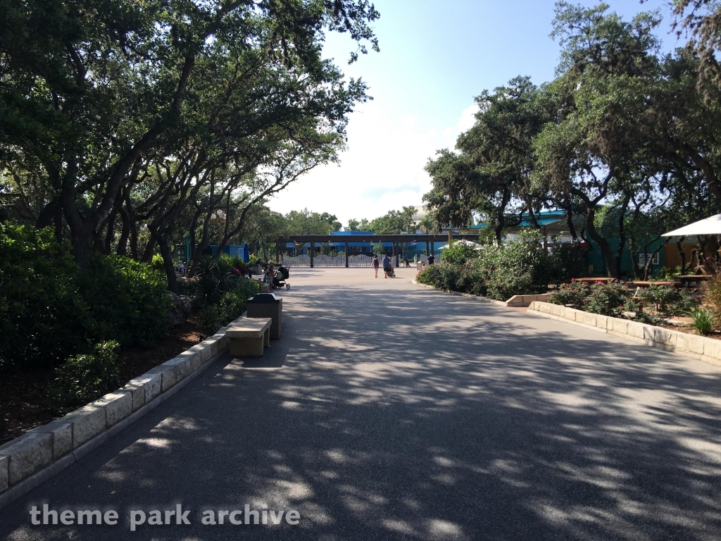 Entrance at SeaWorld San Antonio