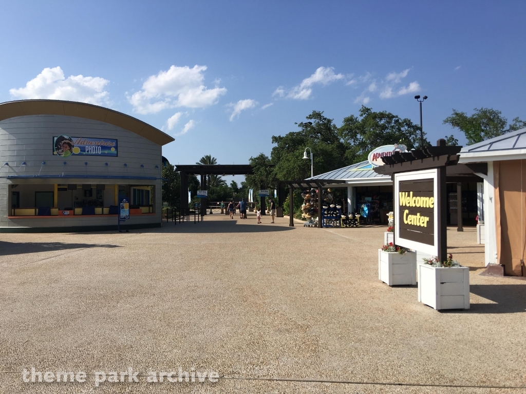 Entrance at SeaWorld San Antonio