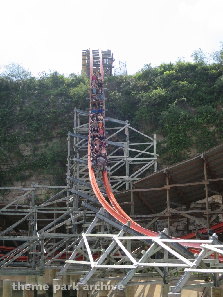 Iron Rattler at Six Flags Fiesta Texas