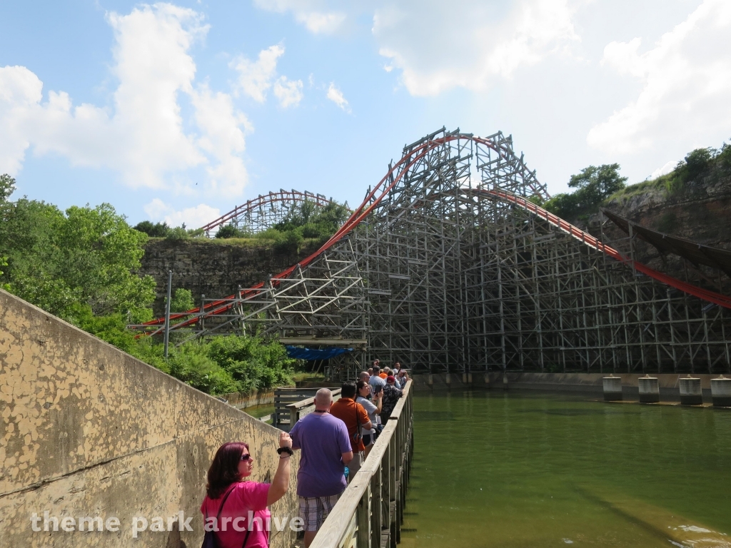 Iron Rattler at Six Flags Fiesta Texas