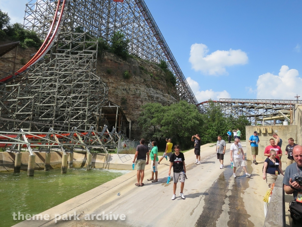 Iron Rattler at Six Flags Fiesta Texas