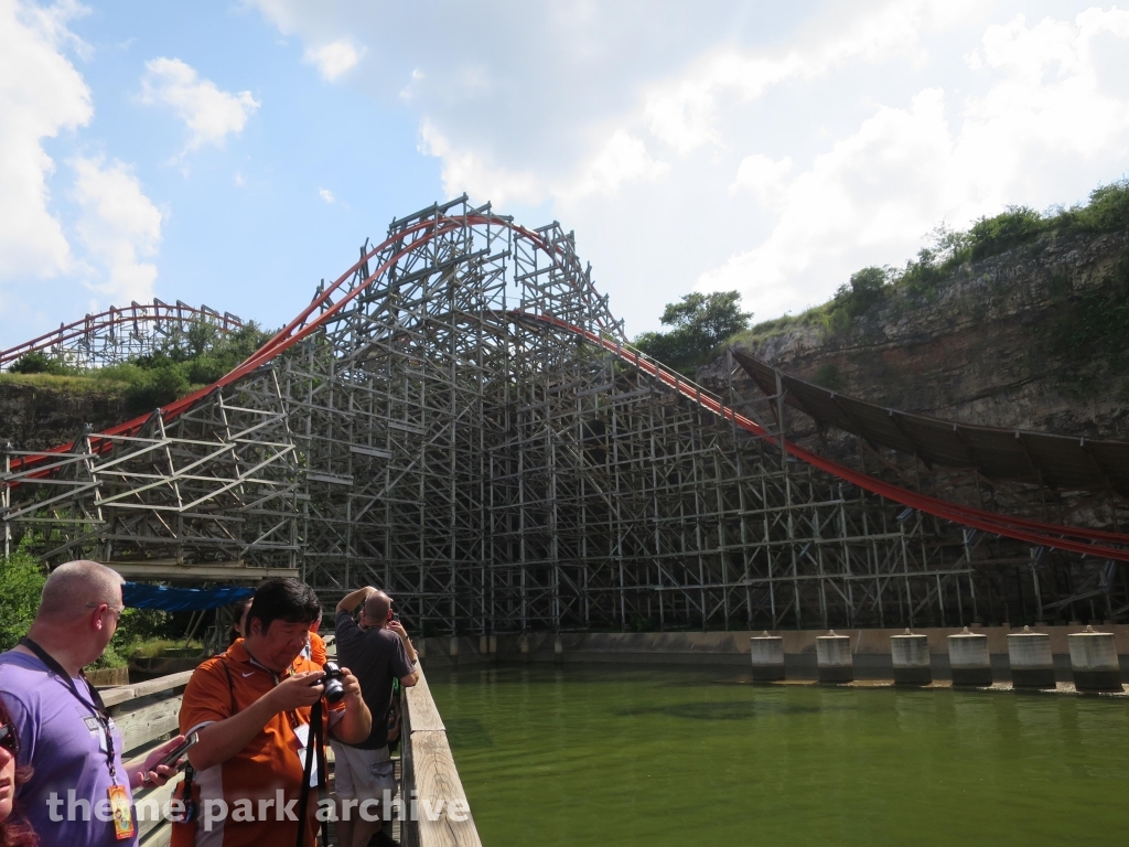Iron Rattler at Six Flags Fiesta Texas
