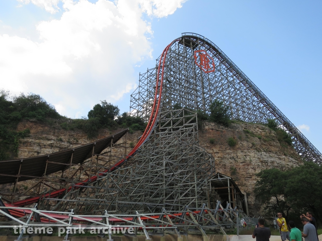 Iron Rattler at Six Flags Fiesta Texas