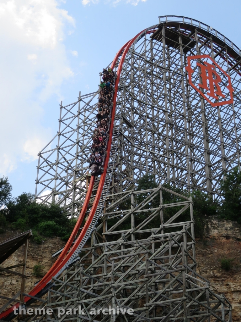 Iron Rattler at Six Flags Fiesta Texas