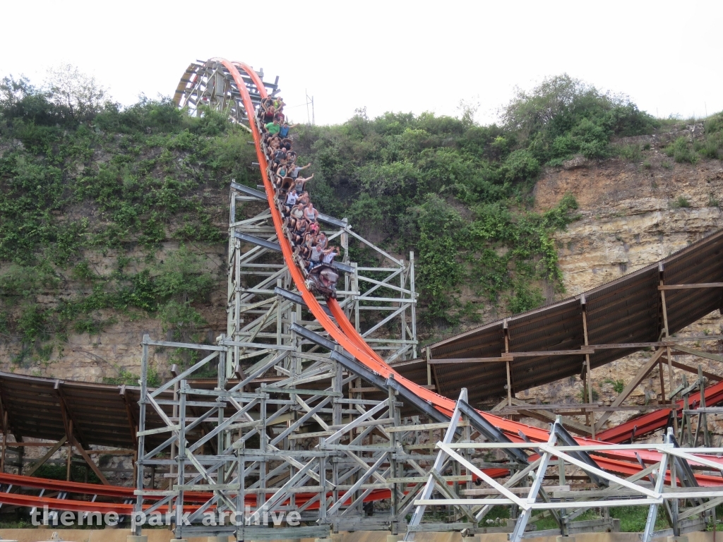 Iron Rattler at Six Flags Fiesta Texas