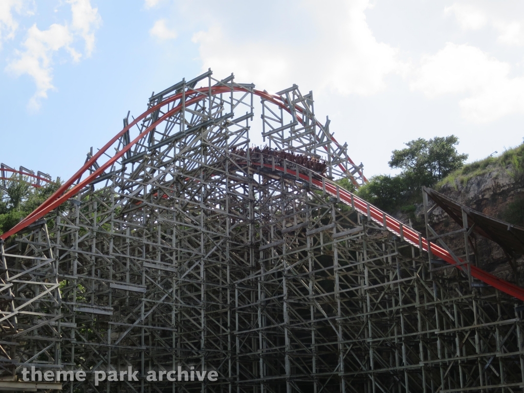 Iron Rattler at Six Flags Fiesta Texas