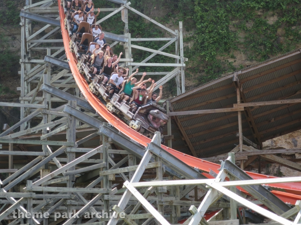 Iron Rattler at Six Flags Fiesta Texas