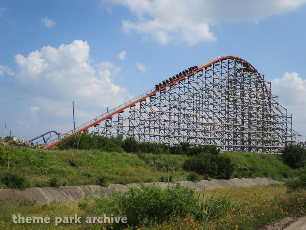 Iron Rattler at Six Flags Fiesta Texas