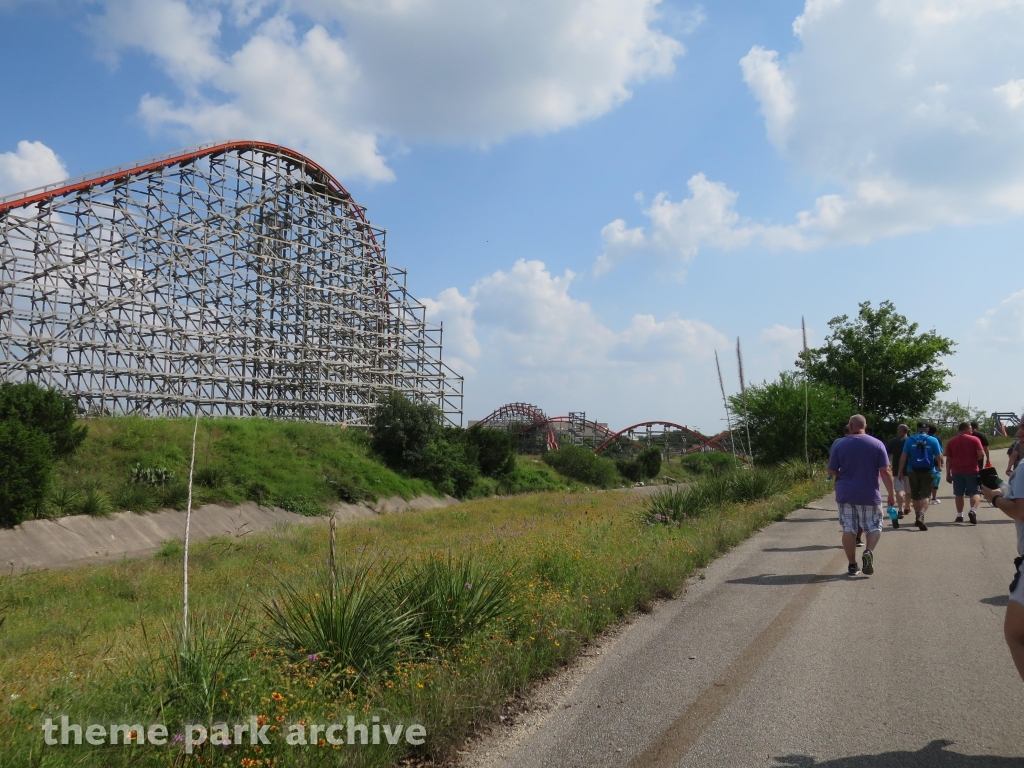 Iron Rattler at Six Flags Fiesta Texas