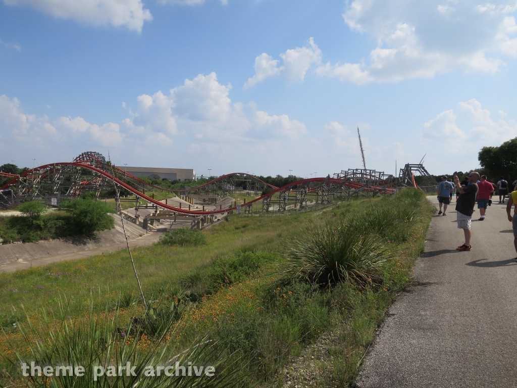 Iron Rattler at Six Flags Fiesta Texas
