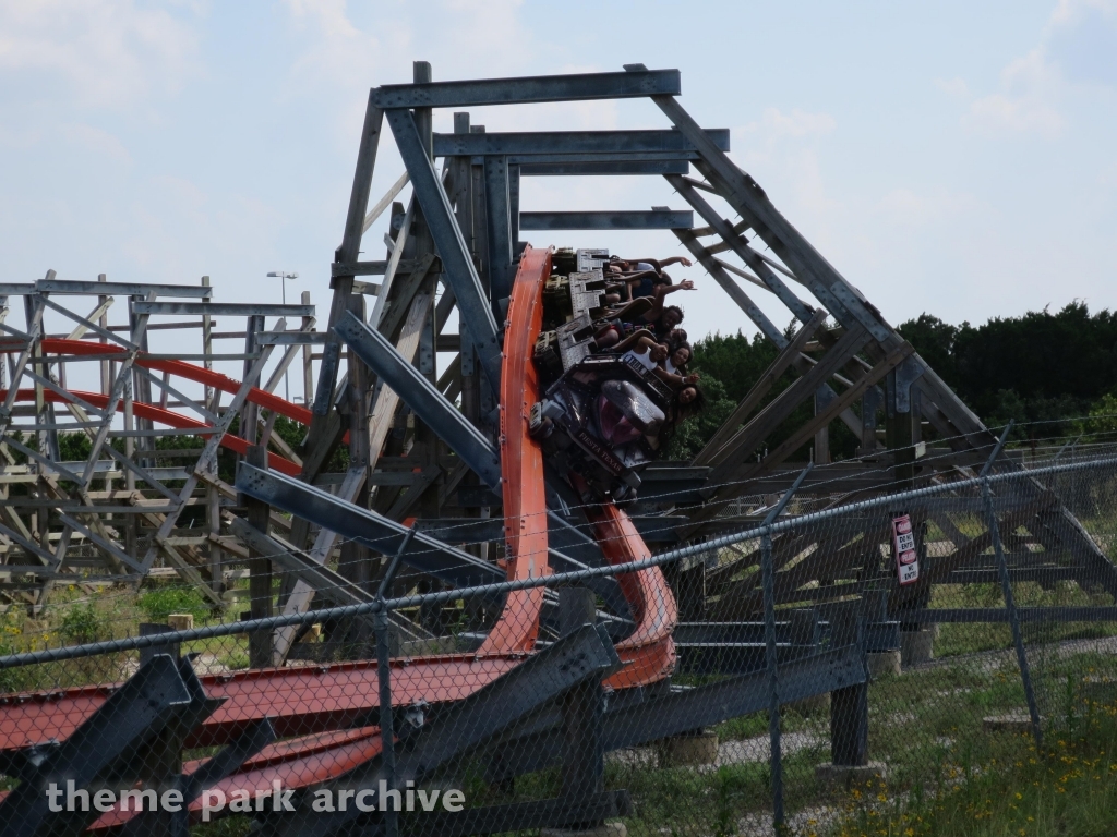 Iron Rattler at Six Flags Fiesta Texas