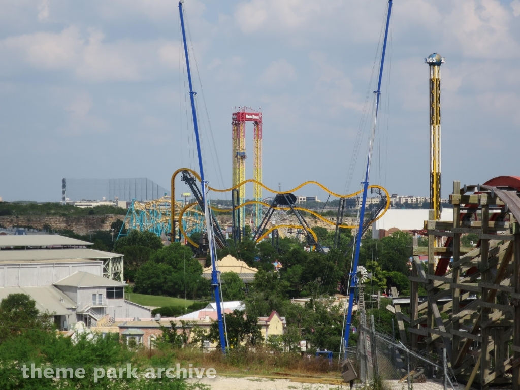 Batman The Ride at Six Flags Fiesta Texas