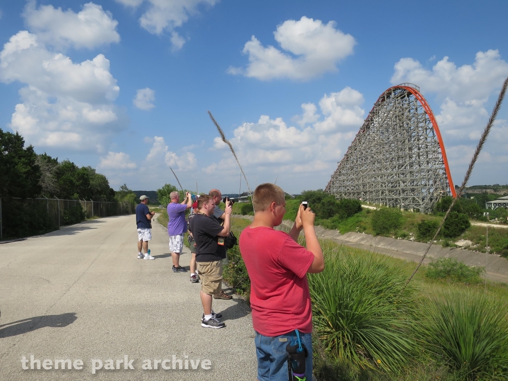 Iron Rattler at Six Flags Fiesta Texas