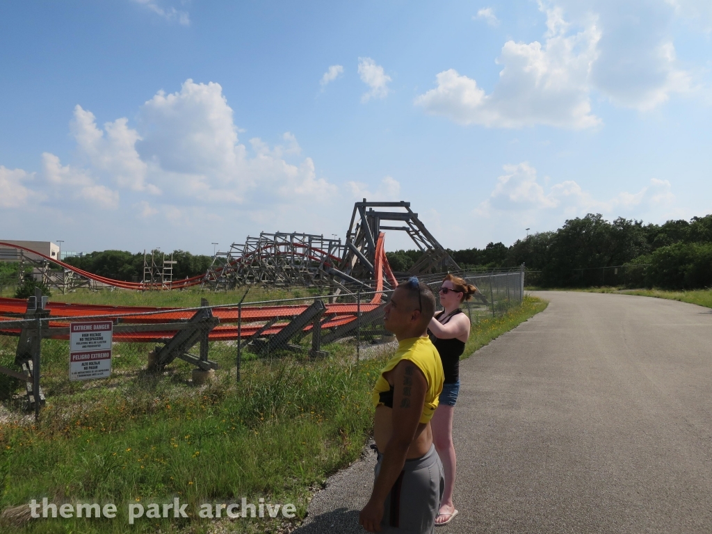 Iron Rattler at Six Flags Fiesta Texas
