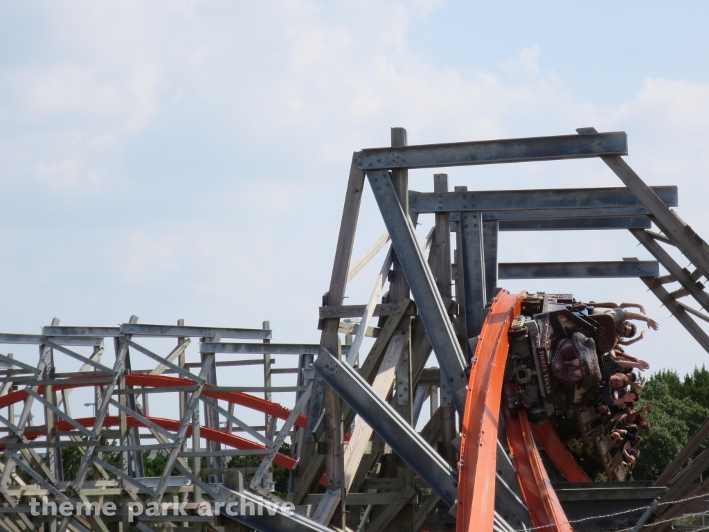 Iron Rattler at Six Flags Fiesta Texas