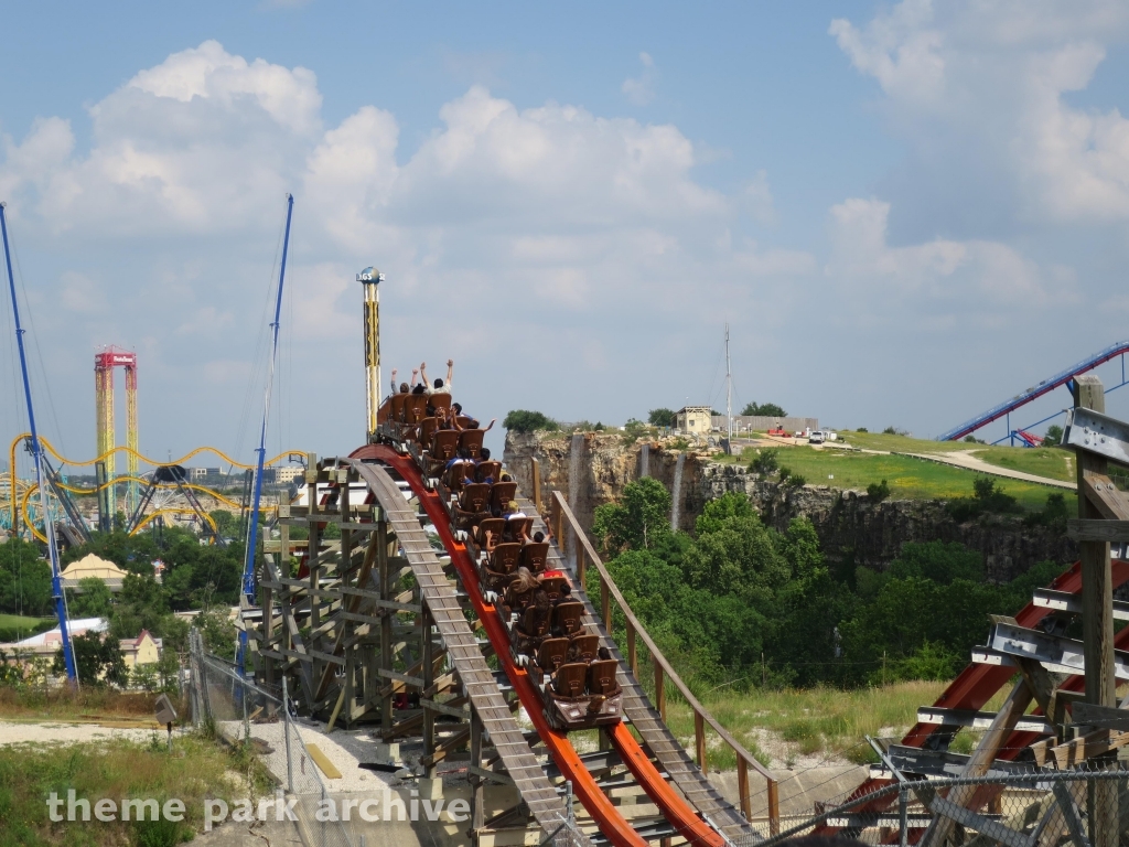 Iron Rattler at Six Flags Fiesta Texas