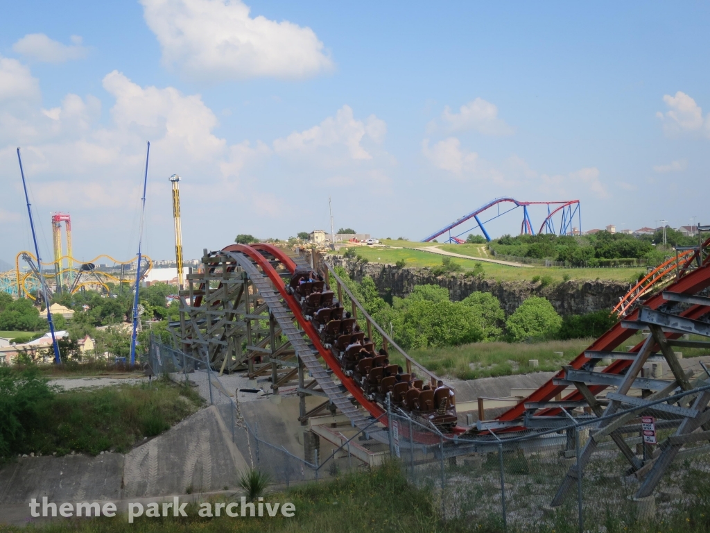 Iron Rattler at Six Flags Fiesta Texas