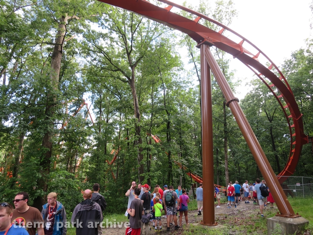 Thunderbird at Holiday World