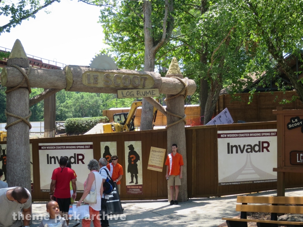 InvadR at Busch Gardens Williamsburg