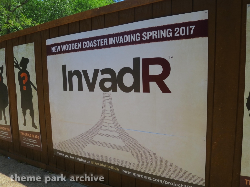 InvadR at Busch Gardens Williamsburg