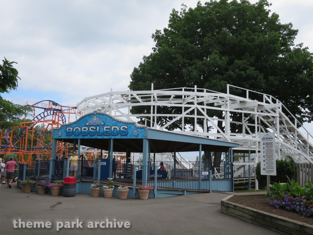 Bobsleds at Seabreeze Amusement Park