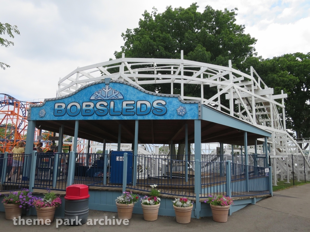 Bobsleds at Seabreeze Amusement Park