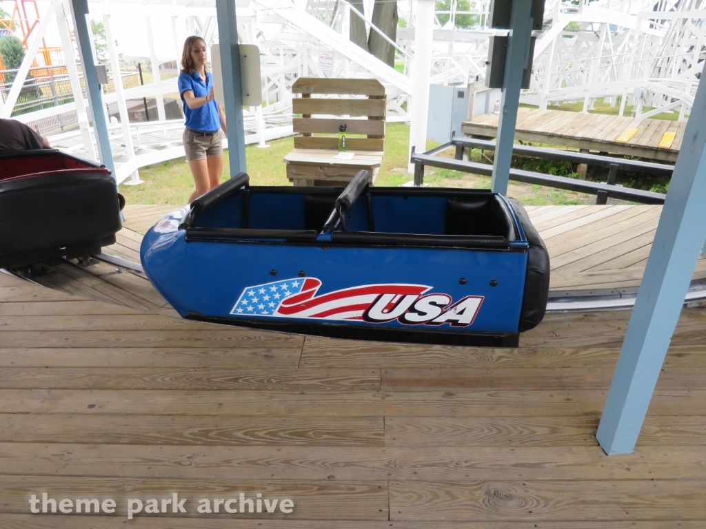 Bobsleds at Seabreeze Amusement Park