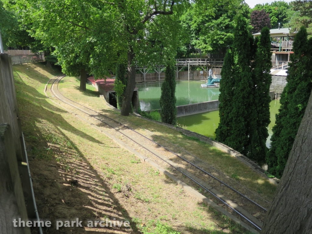 Scenic Train at Seabreeze Amusement Park