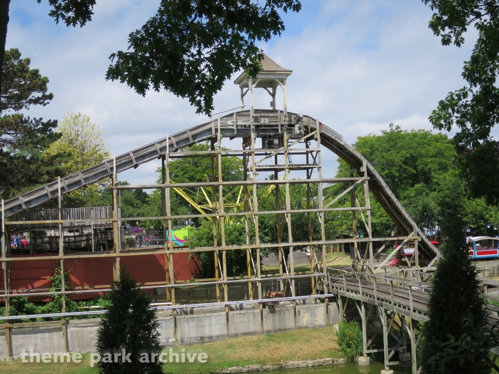 Log Flume at Seabreeze Amusement Park