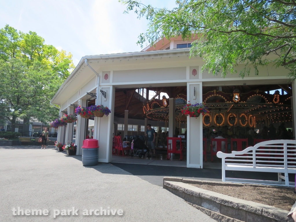 Carousel at Seabreeze Amusement Park