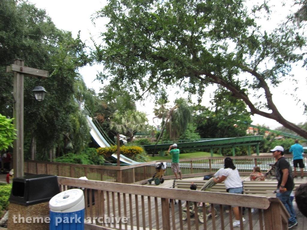 Stanley Falls Flume at Busch Gardens Tampa