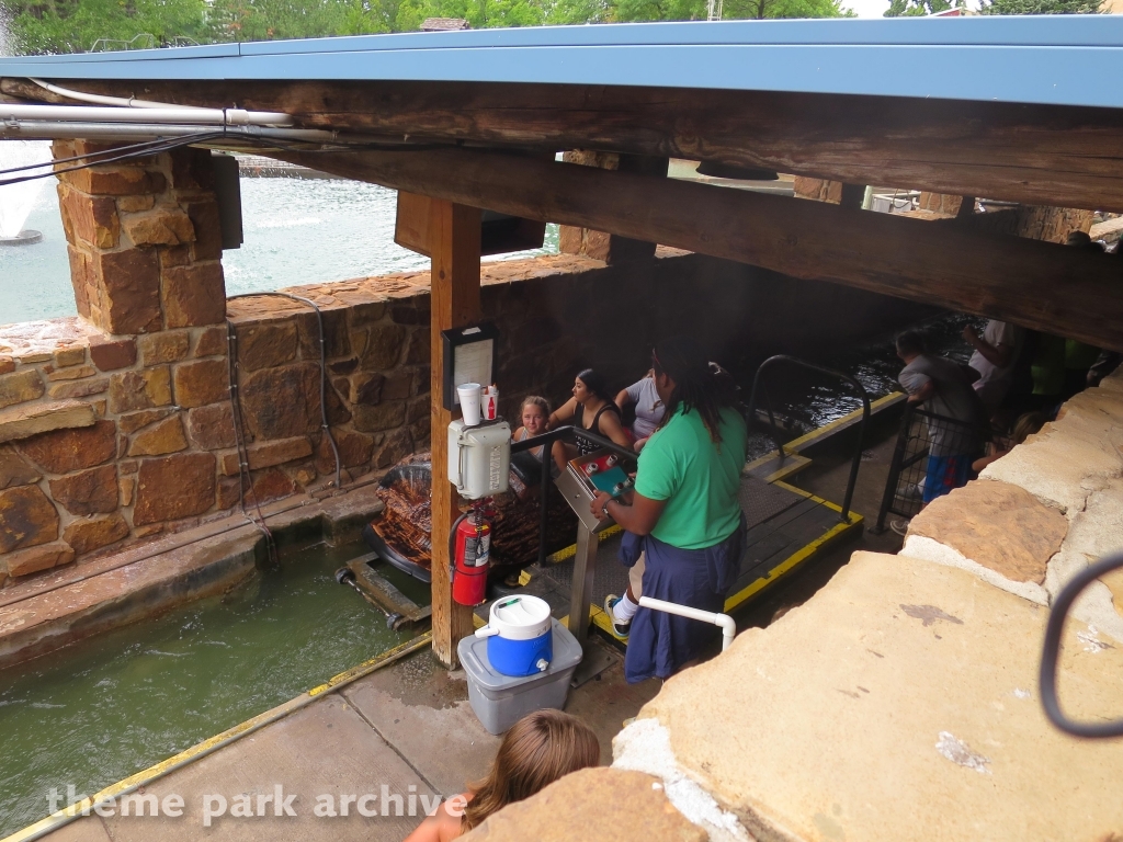 Mystery River Log Flume at Frontier City