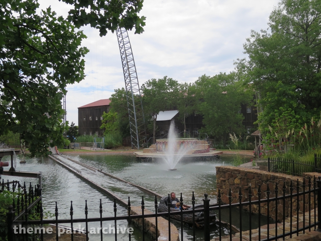 Mystery River Log Flume at Frontier City