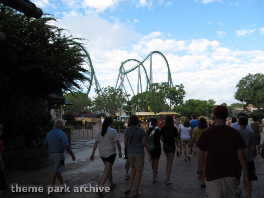 The Incredible Hulk Coaster at Universal City Walk Orlando