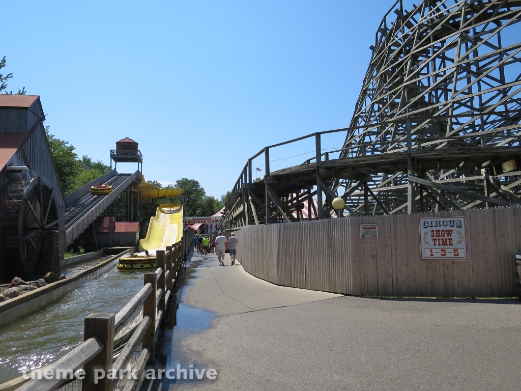 Sawmill Splash at Adventureland